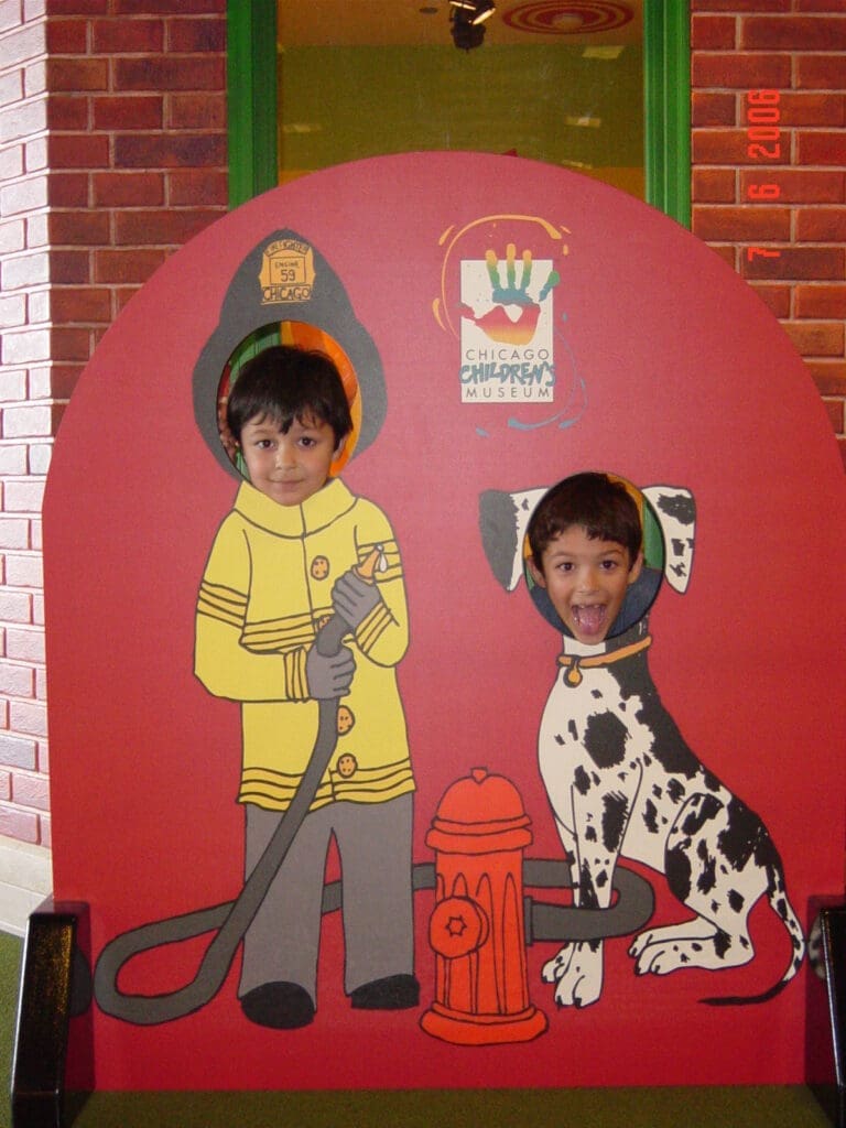 Niños jugando en el Children's Museum de Chicago