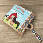 Adivinando animales de la granja - Libro sensorial para bebés