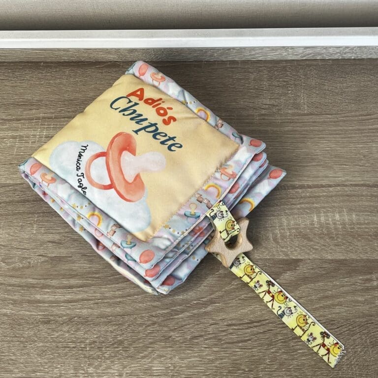 libro de tela para dejar el chupete Adiós Chupete Play Fun Learn Studios