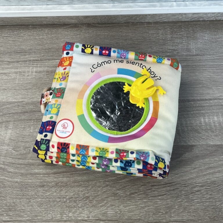 libro sensorial de tela para dormir bebés Play Fun Learn Studios