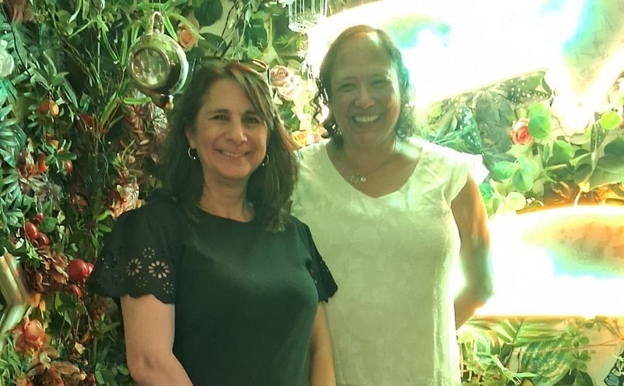 Mónica Tagle con Paula Arriagada de 101%